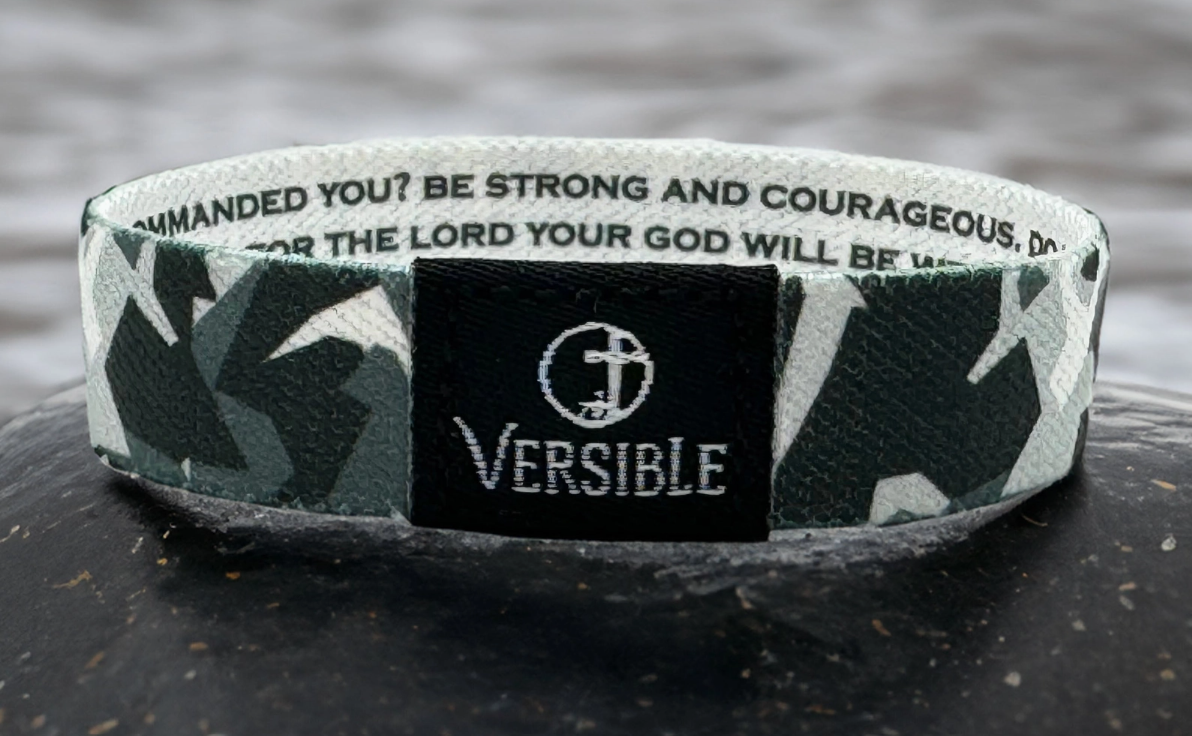 Versible- Stone Camo (Joshua 1:9)